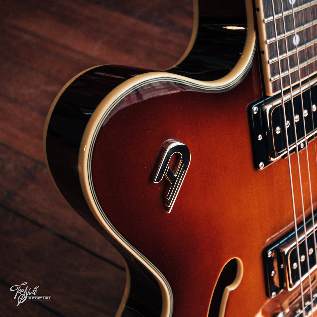 Duesenberg Fullerton Hollow Archtop Vintage Burst 2017