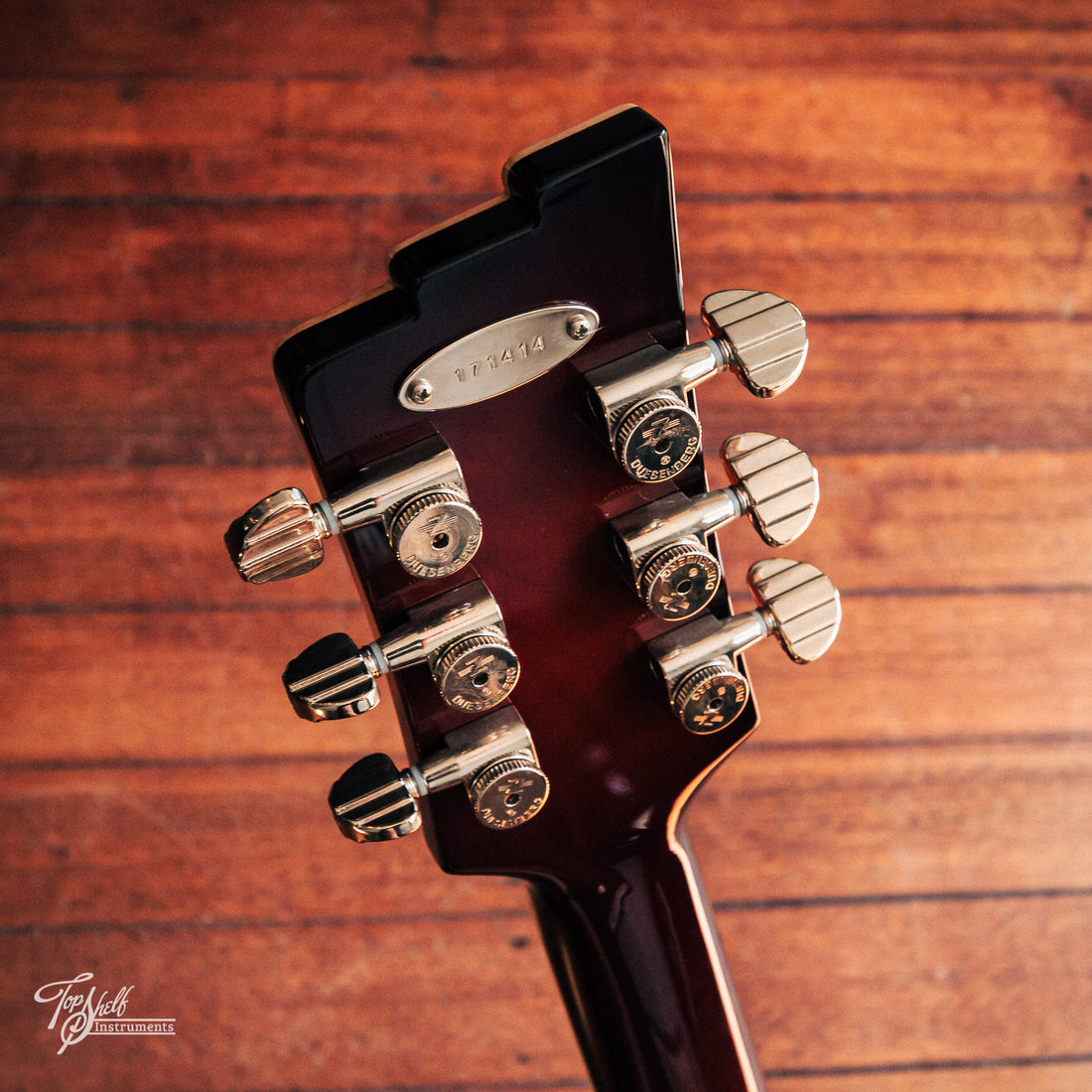 Duesenberg Fullerton Hollow Archtop Vintage Burst 2017