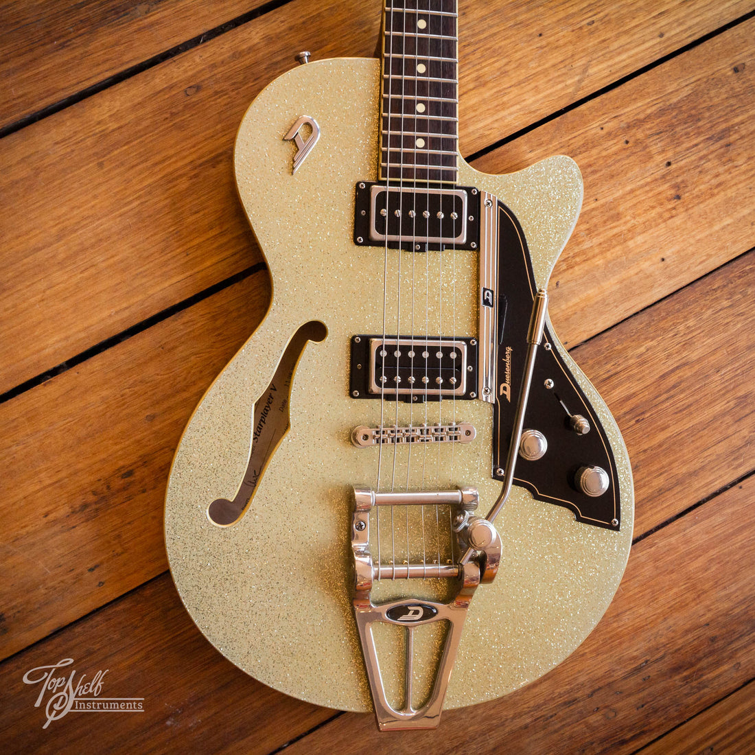 Duesenberg Starplayer V Silver Sparkle 2013