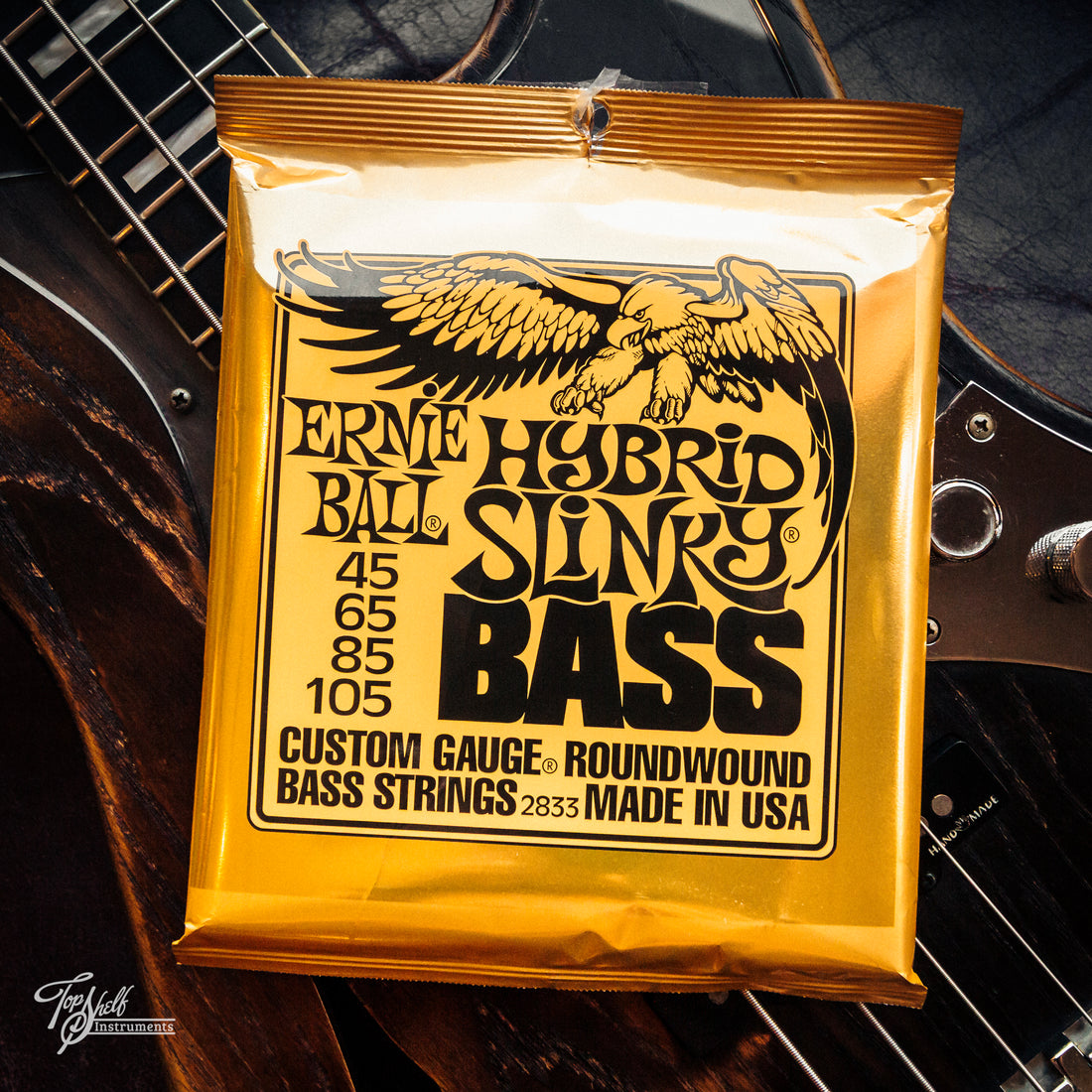 Ernie Ball 2833 Hybrid Slinky Bass Electric Bass Strings (45-105)