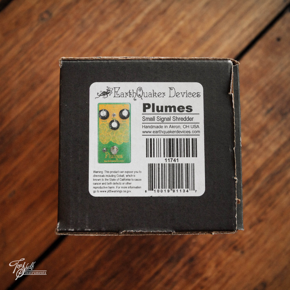 EarthQuaker Devices Plumes Overdrive Pedal 2020