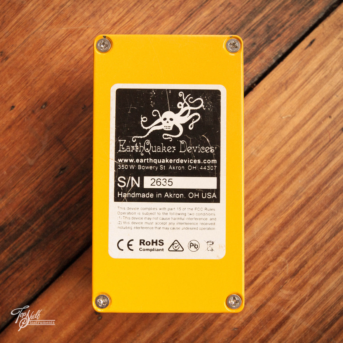 EarthQuaker Devices Speaker Cranker Overdrive Pedal