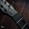 LTD Viper-7 Black Metal Baritone Black Satin 2018