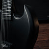 LTD Viper-7 Black Metal Baritone Black Satin 2018