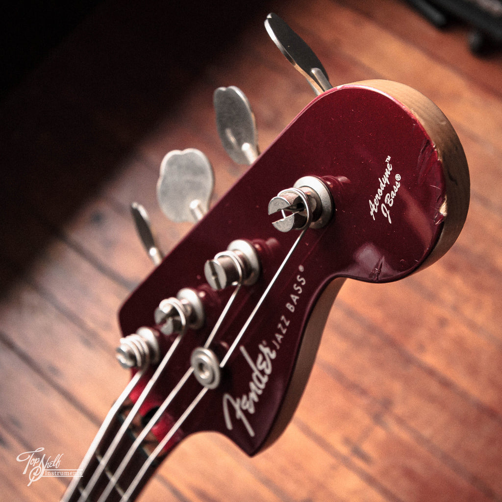 Fender Aerodyne Jazz Bass AJB-65 Old Candy Apple Red 2008