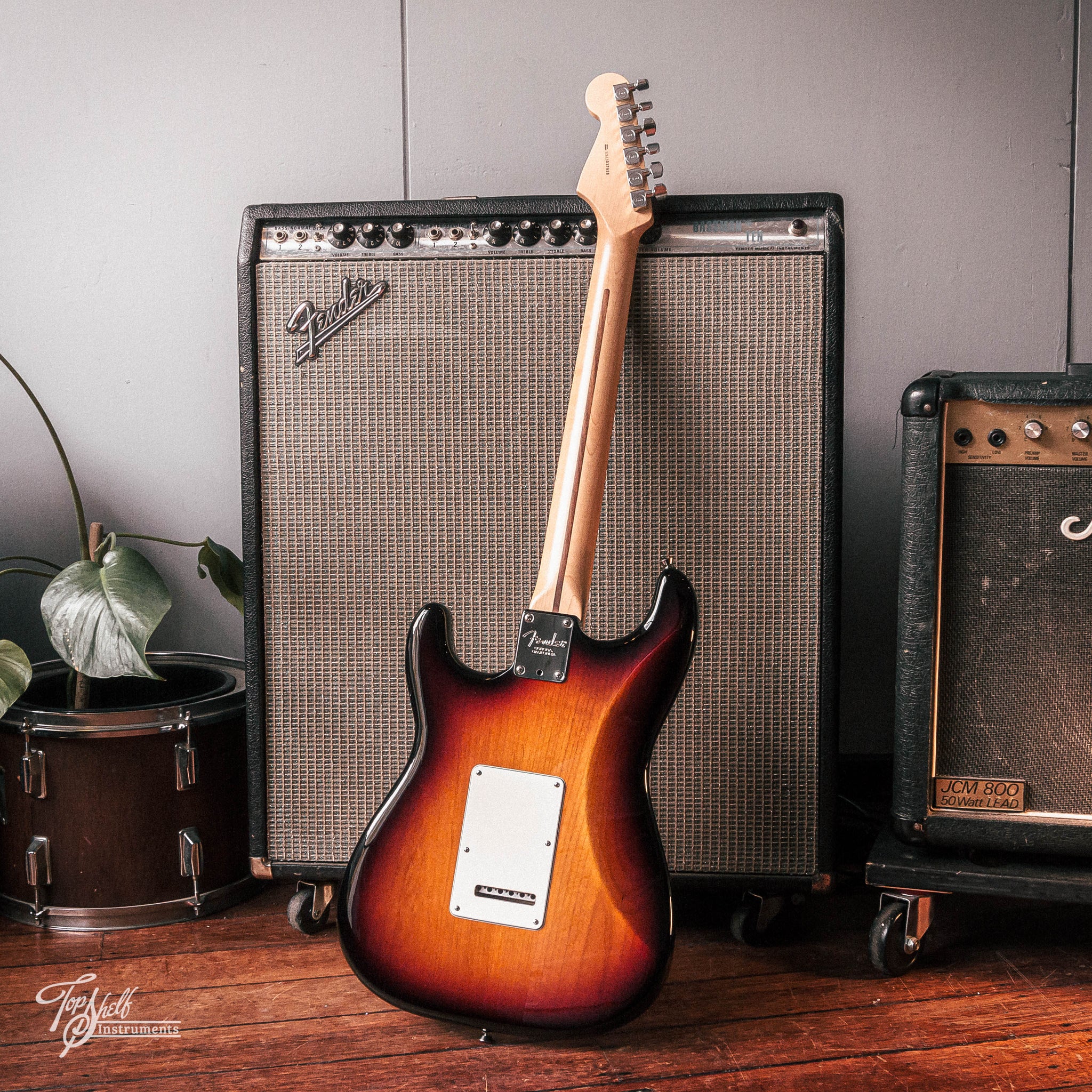 Fender Standard Made In Fender American Standard Stratocaster Sunburst 2013 – Topshelf Instruments