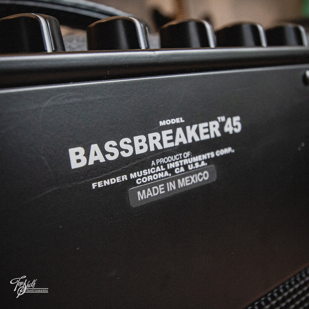 Fender Bassbreaker 45 2x12" Guitar Combo Amp