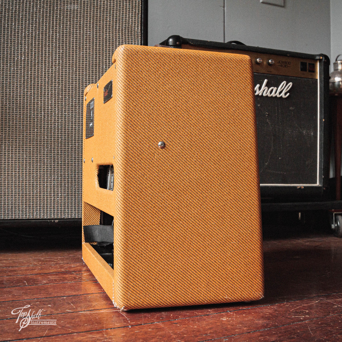 blues junior pedals Fender Blues Junior II Limited Edition Tweed 15w Guitar Amp Combo 2007 – Topshelf Instruments
