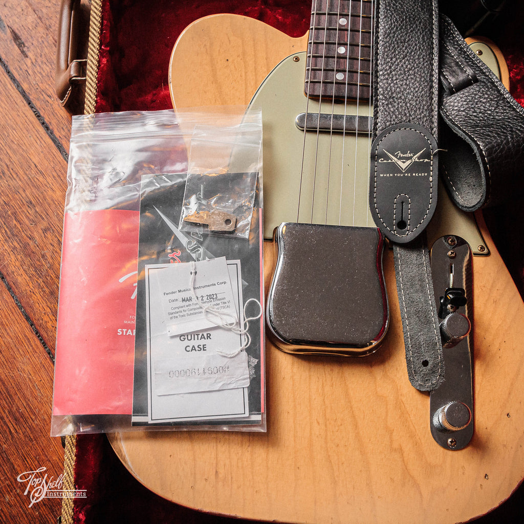 Fender Custom Shop '64 Telecaster Relic Natural Blonde 2023