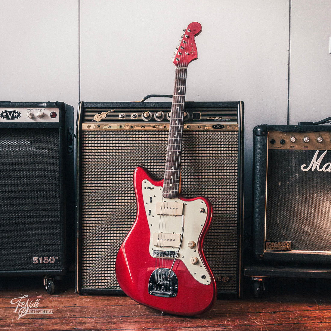 Fender Japan Jazzmaster JM66-85 Candy Apple Red 2004