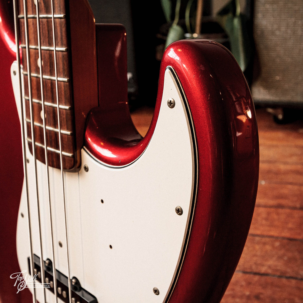 Fender Japan '62 Jazz Bass JB62-58 Candy Apple Red 1998