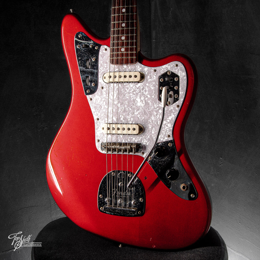 Fender Japan '66 Jaguar JG66-85 Candy Apple Red 1998