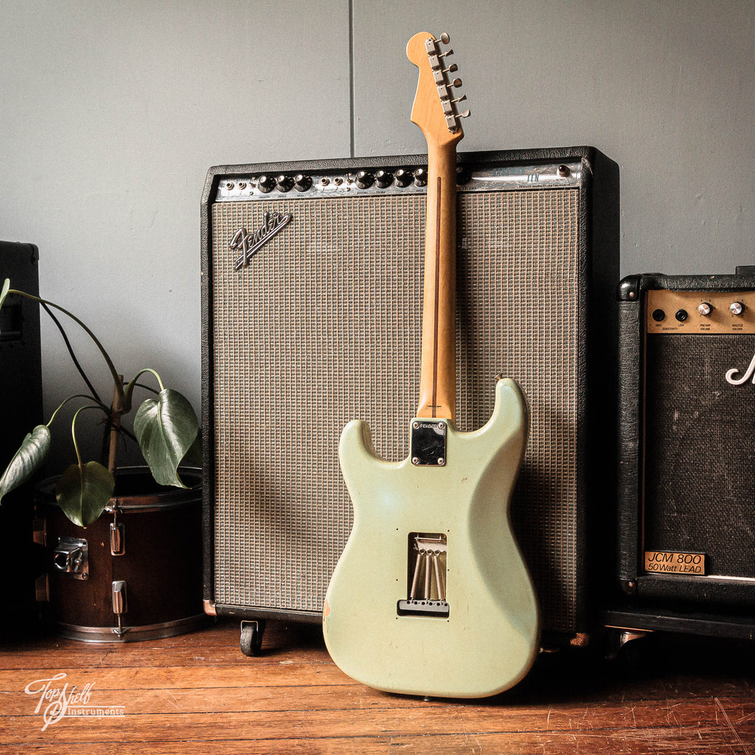 Fender Japan '57 Stratocaster ST57-58US Aged Sonic Blue 2000 – Topshelf ...