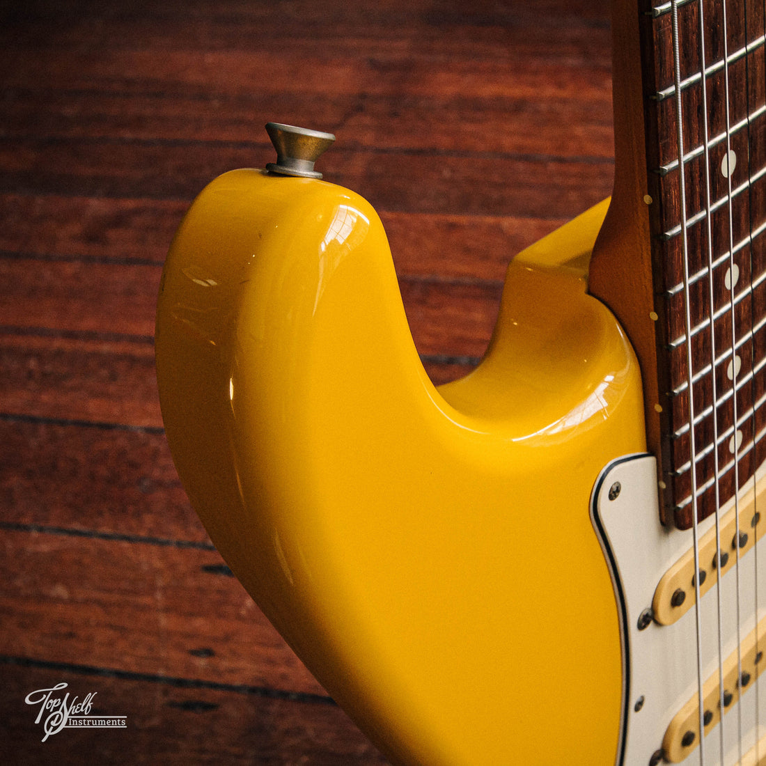 Fender Japan Standard Stratocaster ST-43 Rebel Yellow 1998