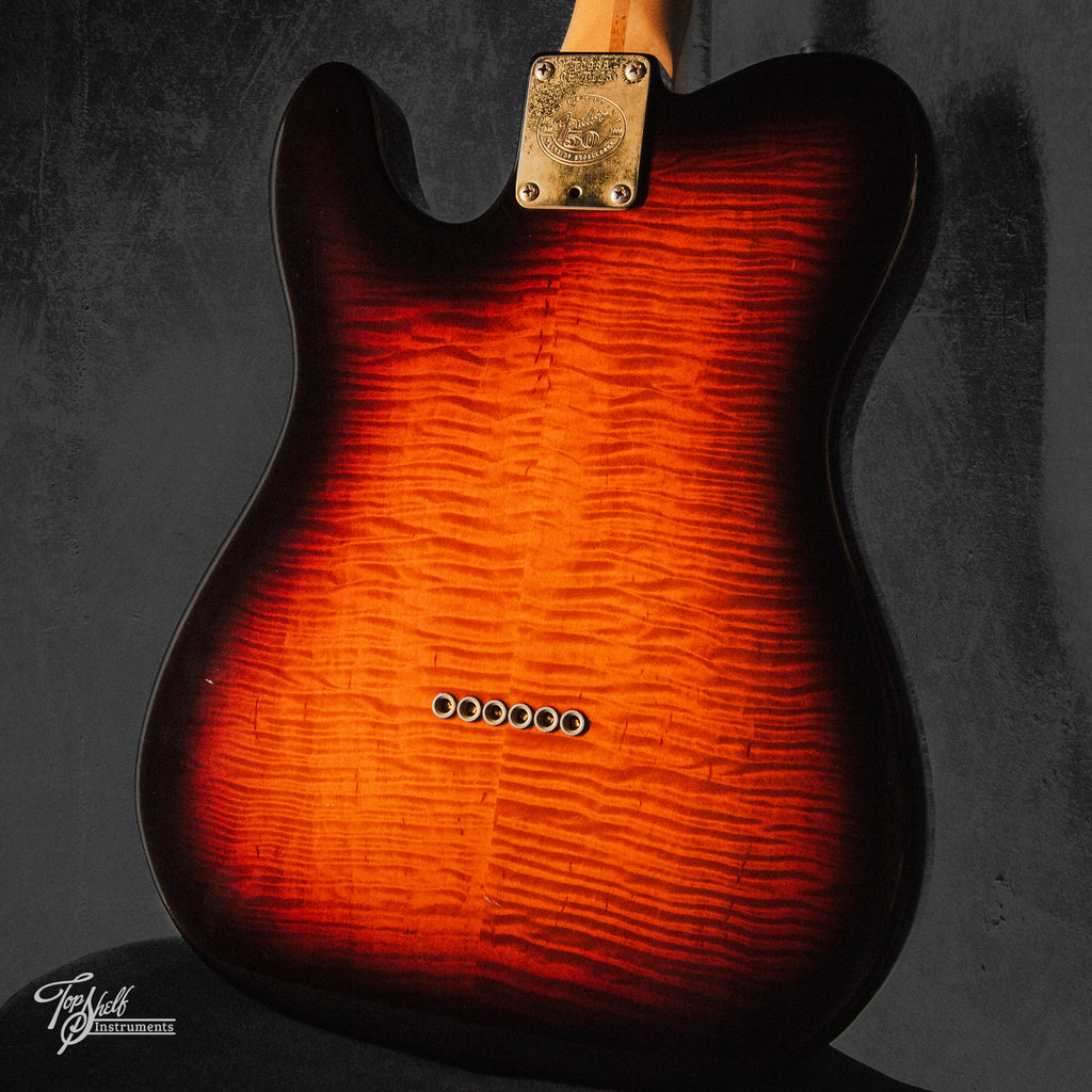 Fender 50th Anniversary Limited Edition Telecaster Flame Sunburst 1996