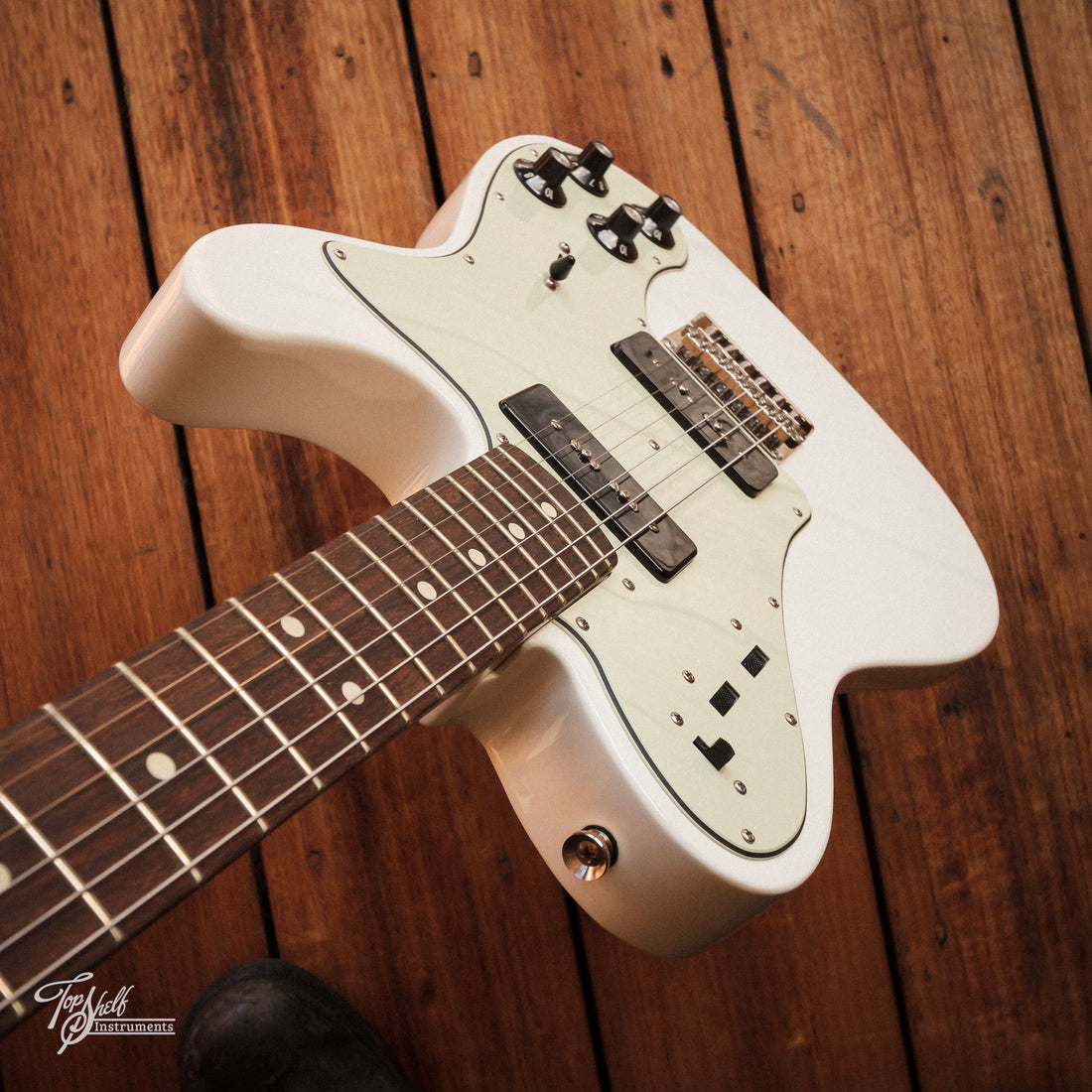 Fender Chris Shiflett Telecaster Deluxe Build P90s Olympic White 2026