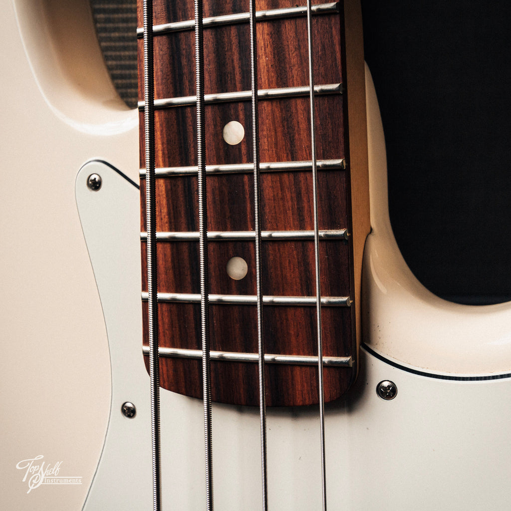 Fender Deluxe Active Jazz Bass Olympic White 2018