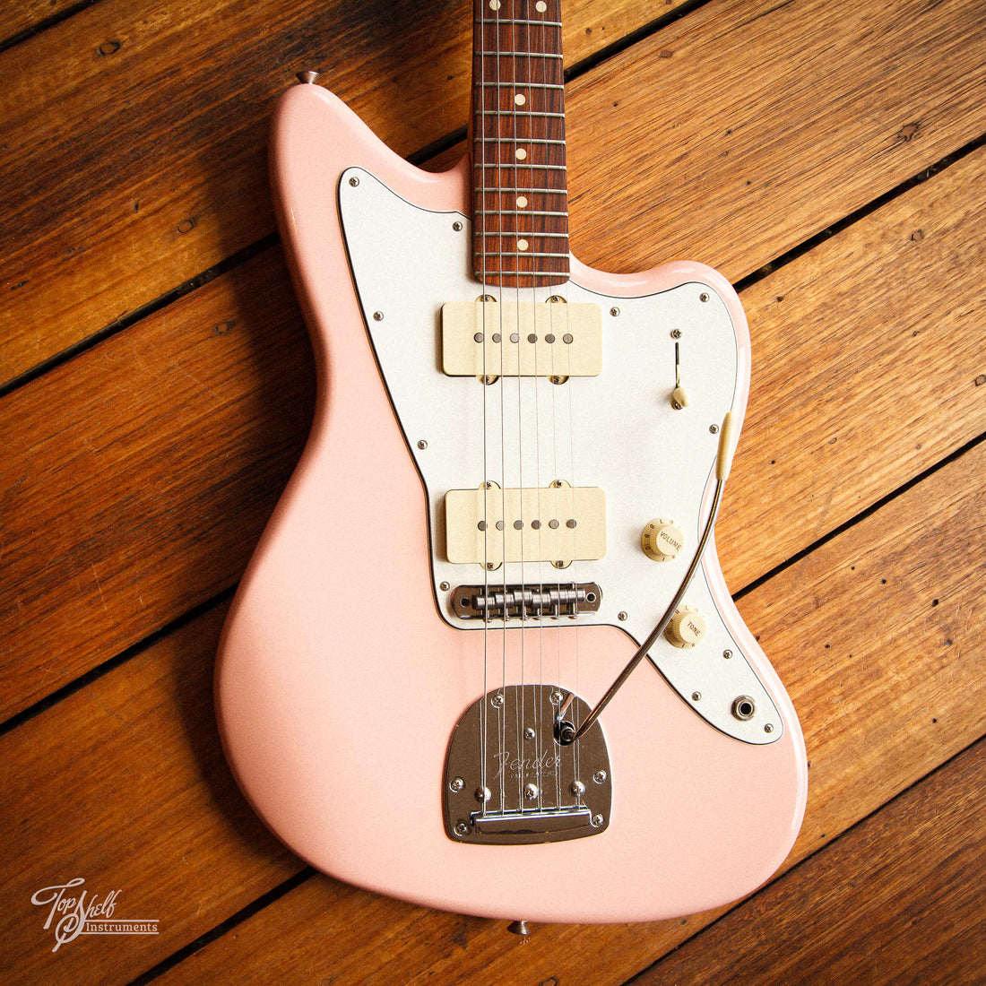 Fender FSR Player Jazzmaster Shell Pink w/ Olympic White Headstock 2019