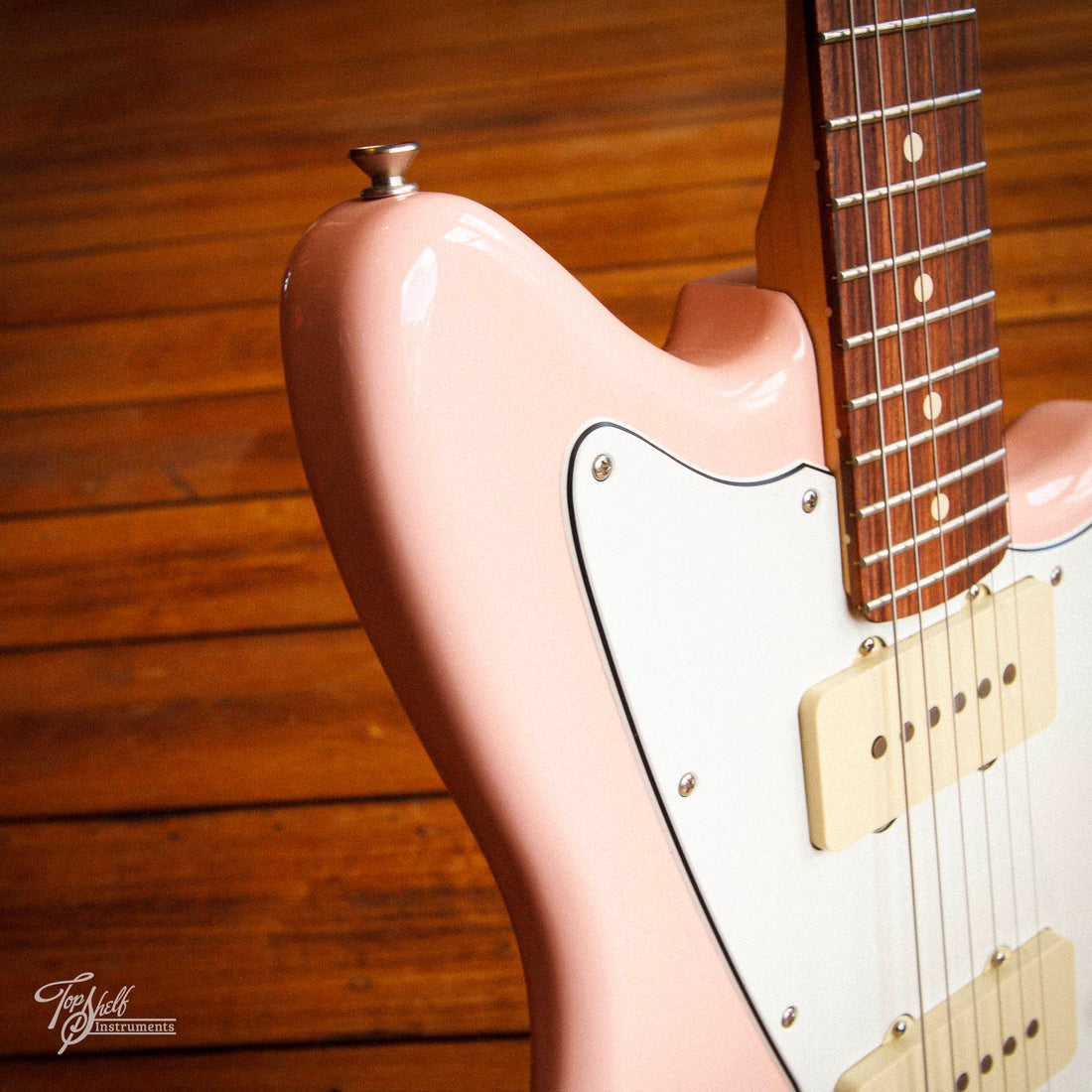 Fender FSR Player Jazzmaster Shell Pink w/ Olympic White Headstock 2019