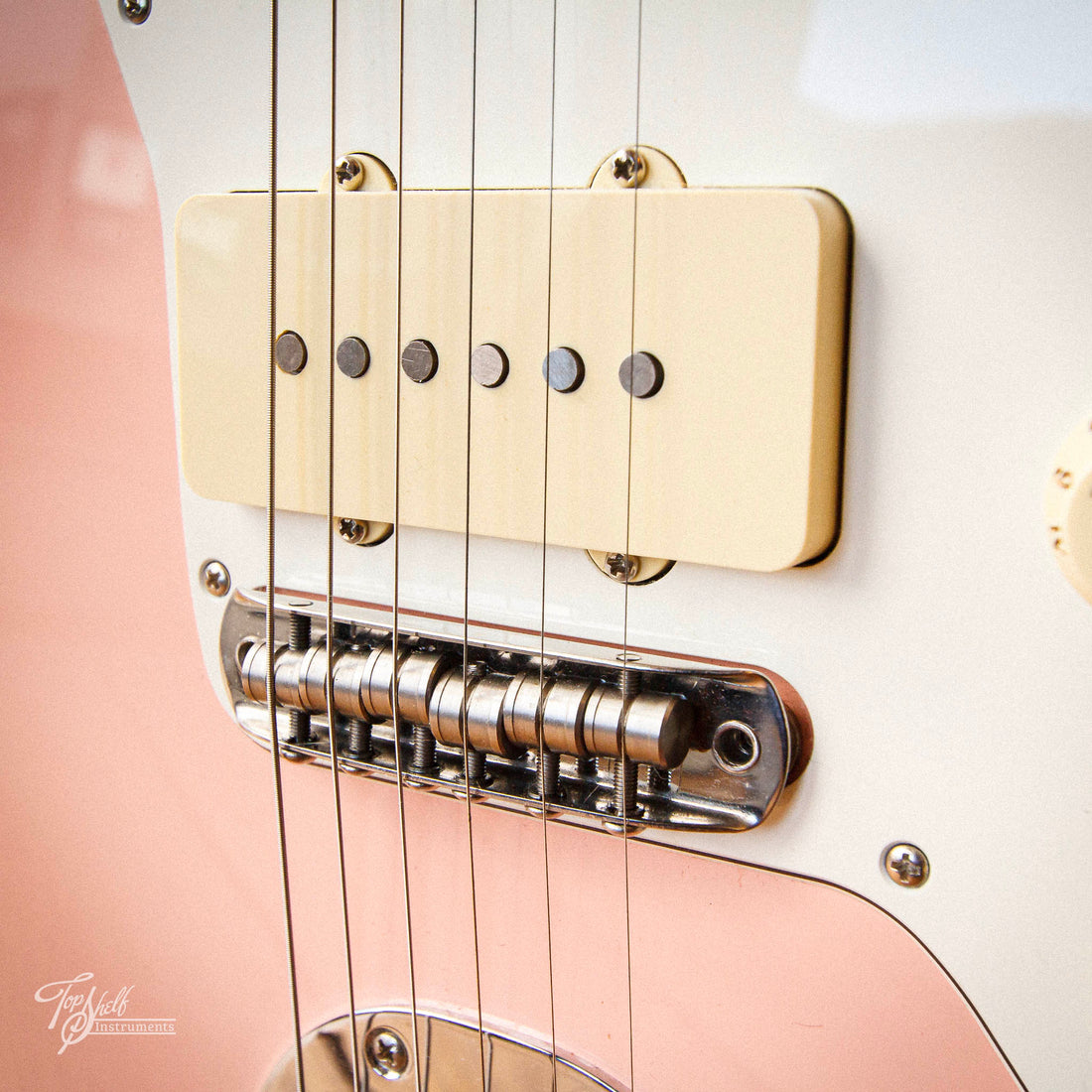 Fender FSR Player Jazzmaster Shell Pink w/ Olympic White Headstock 2019