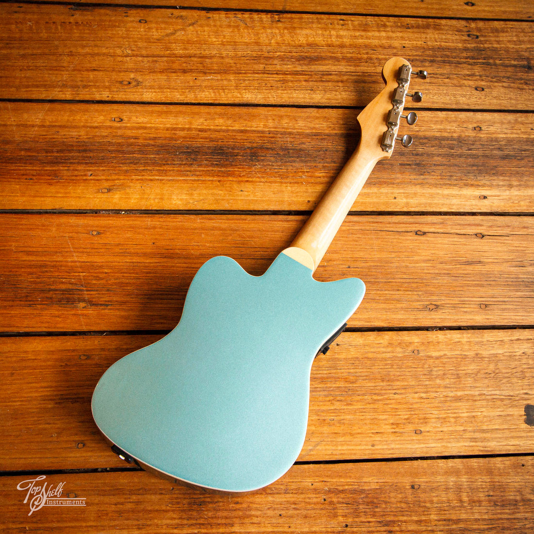 Fender Fullerton Series JZM Jazzmaster Ukulele Lake Placid Blue 2021