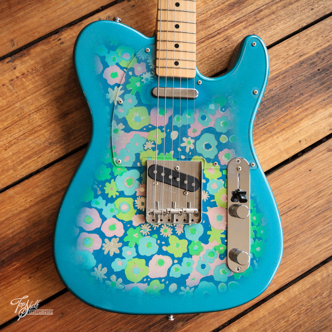 Fender Japan Classic '69 Telecaster Blue Flower 2016