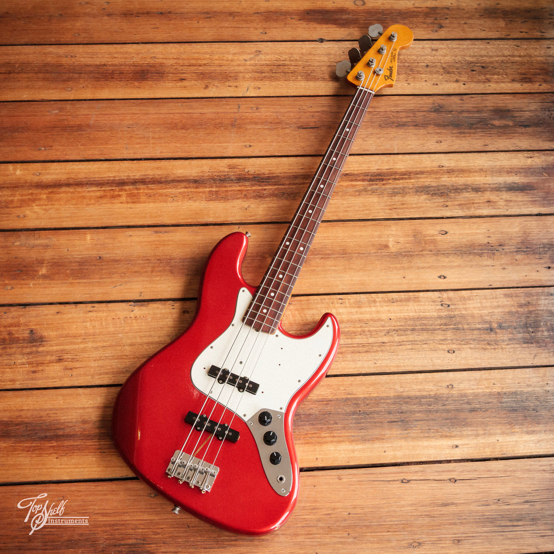 Fender Japan Jazz Bass JB62-58 Candy Apple Red 1998