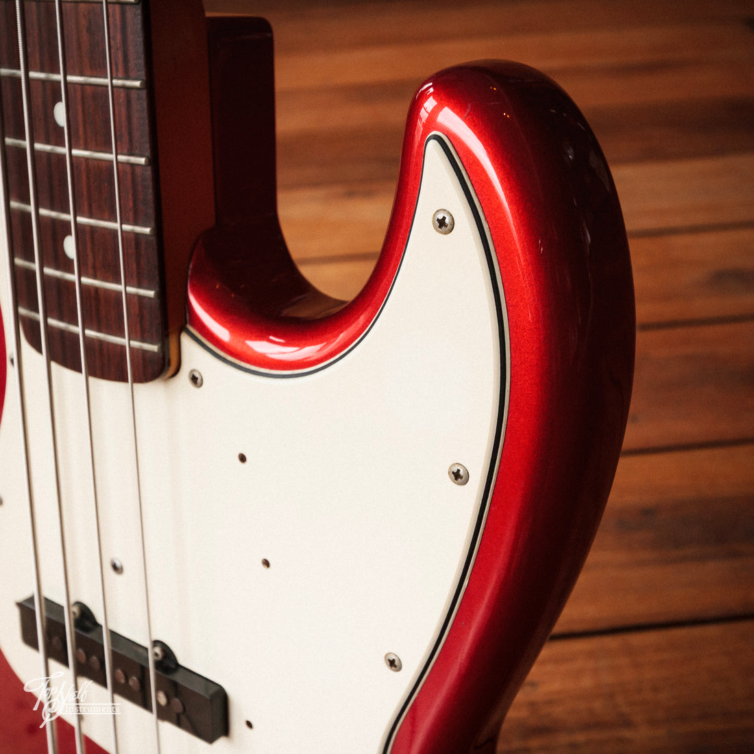 Fender Japan Jazz Bass JB62-58 Candy Apple Red 1998