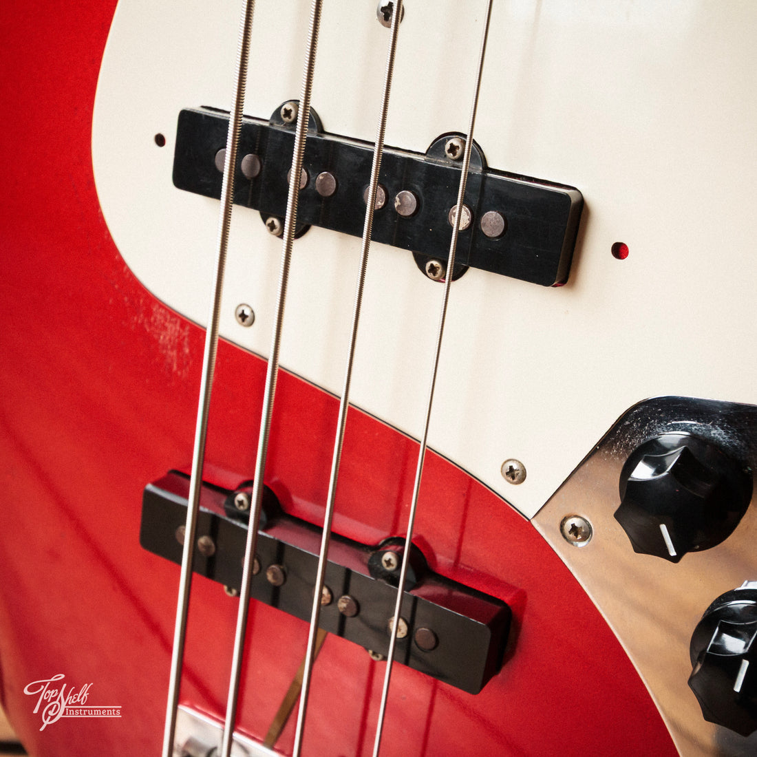 Fender Japan Jazz Bass JB62-58 Candy Apple Red 1998