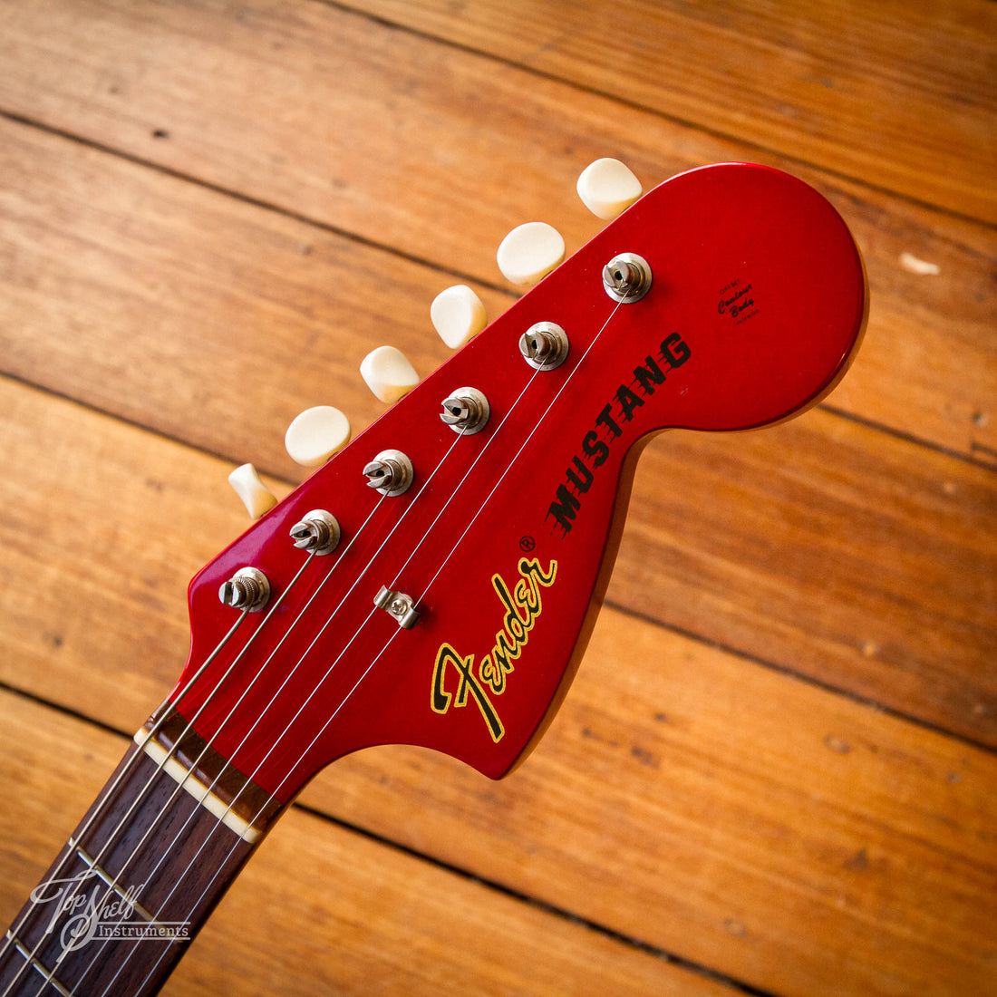 Fender Japan MG73/CO Mustang Competition Candy Apple Red 2008