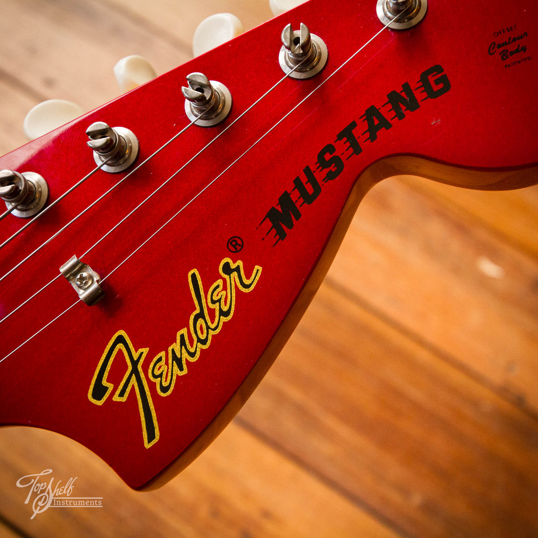 Fender Japan MG73/CO Mustang Competition Candy Apple Red 2008