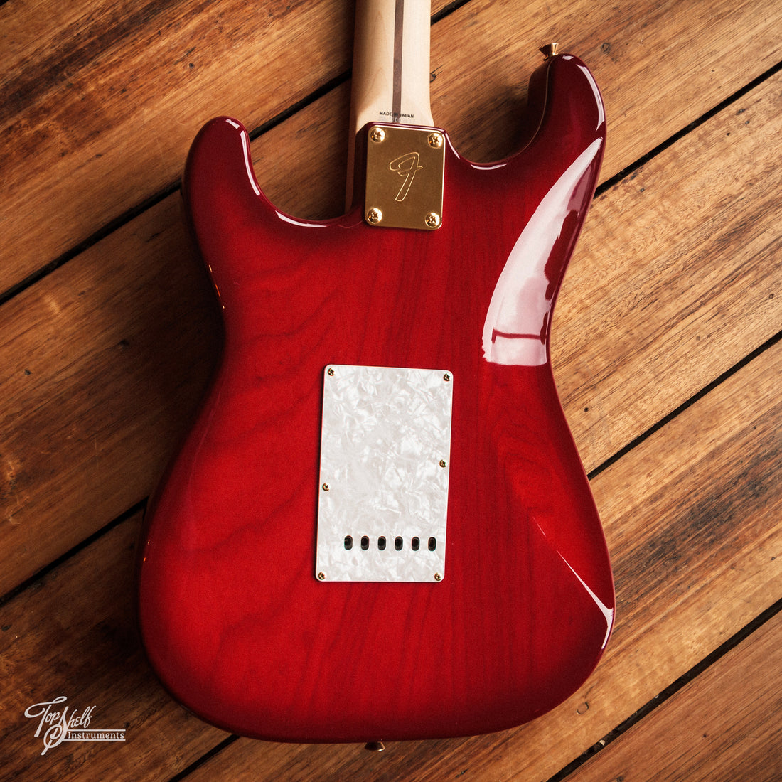 Fender Japan Richie Kotzen Stratocaster STR-RK Transparent Red Burst 2011