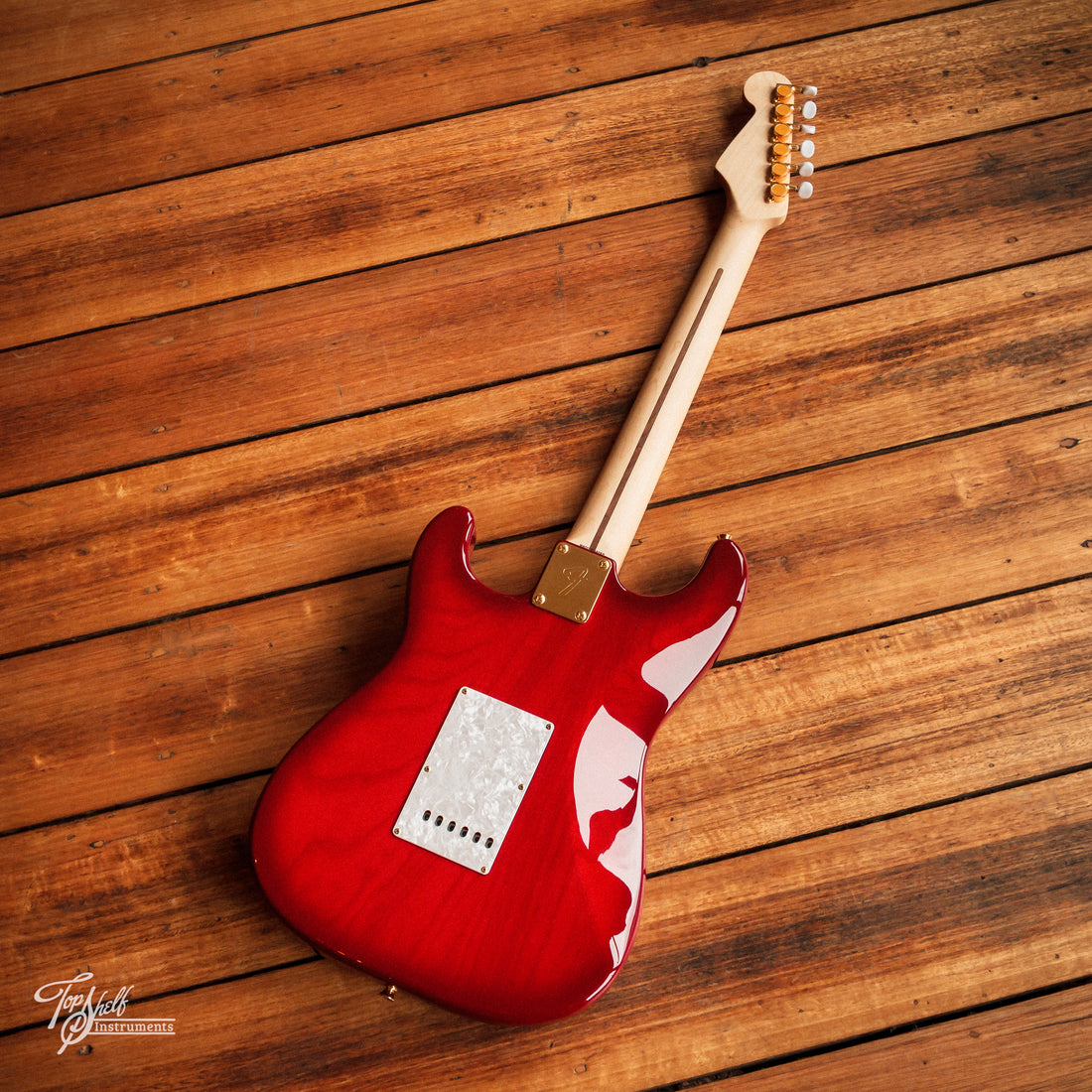 Fender Japan Richie Kotzen Stratocaster STR-RK Transparent Red Burst 2011