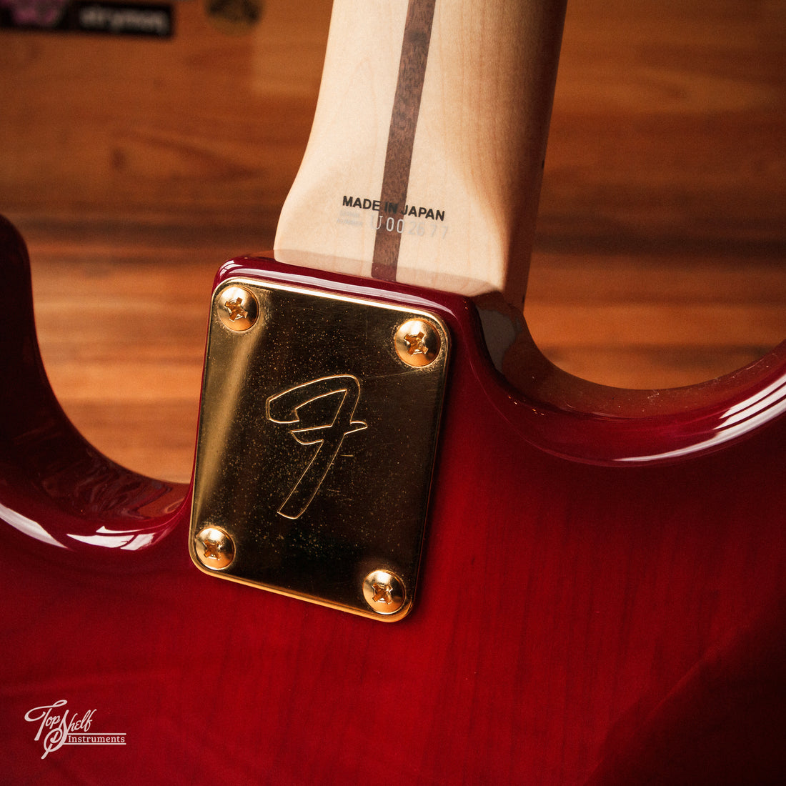 Fender Japan Richie Kotzen Stratocaster STR-RK Transparent Red Burst 2011