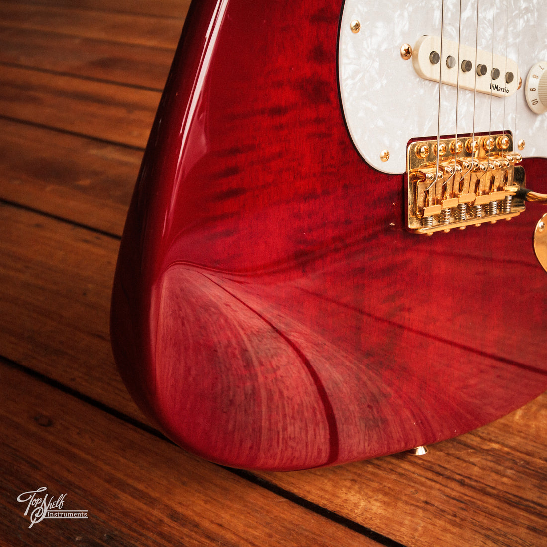 Fender Japan Richie Kotzen Stratocaster STR-RK Transparent Red Burst 2011