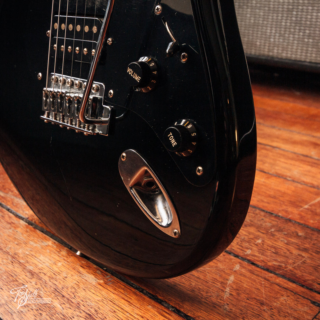 Fender Japan ST456 Boxer Series Stratocaster Black 1986