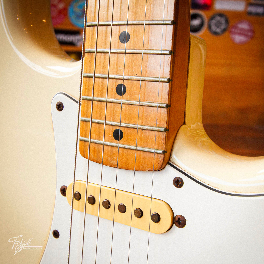 Fender Japan Stratocaster ST72-55 Vintage White 1985