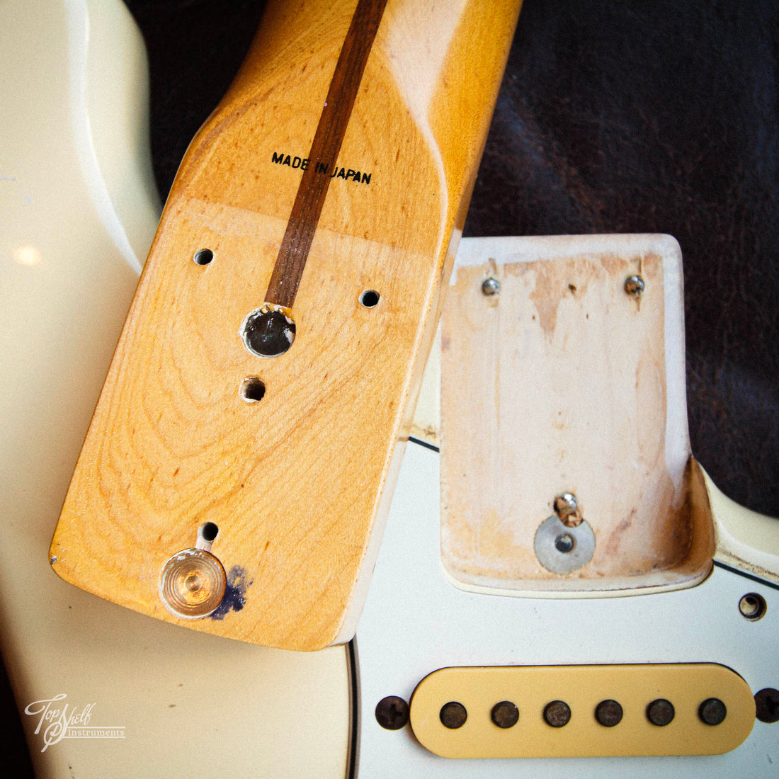 Fender Japan Stratocaster ST72-55 Vintage White 1985