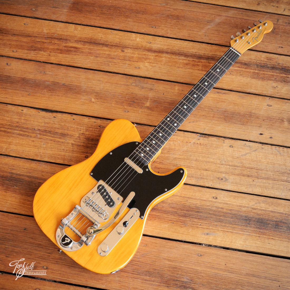 Fender Japan Telecaster TL62-600 w/ Bigsby Charcoal Burst 1990