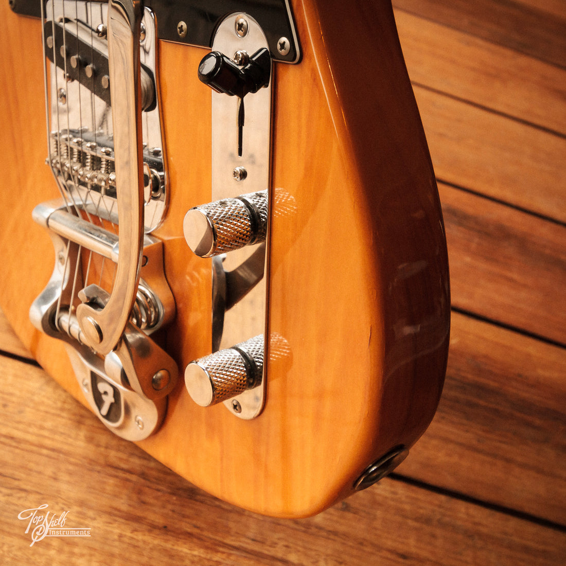 Fender Japan Telecaster TL62-600 w/ Bigsby Charcoal Burst 1990