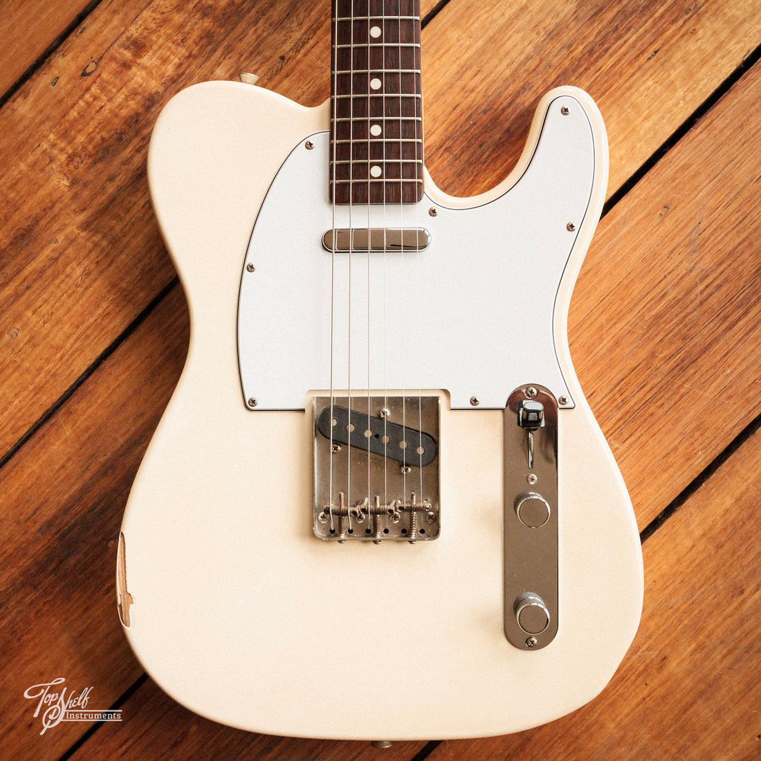 Fender Japan Telecaster TL62-US Vintage White 2014