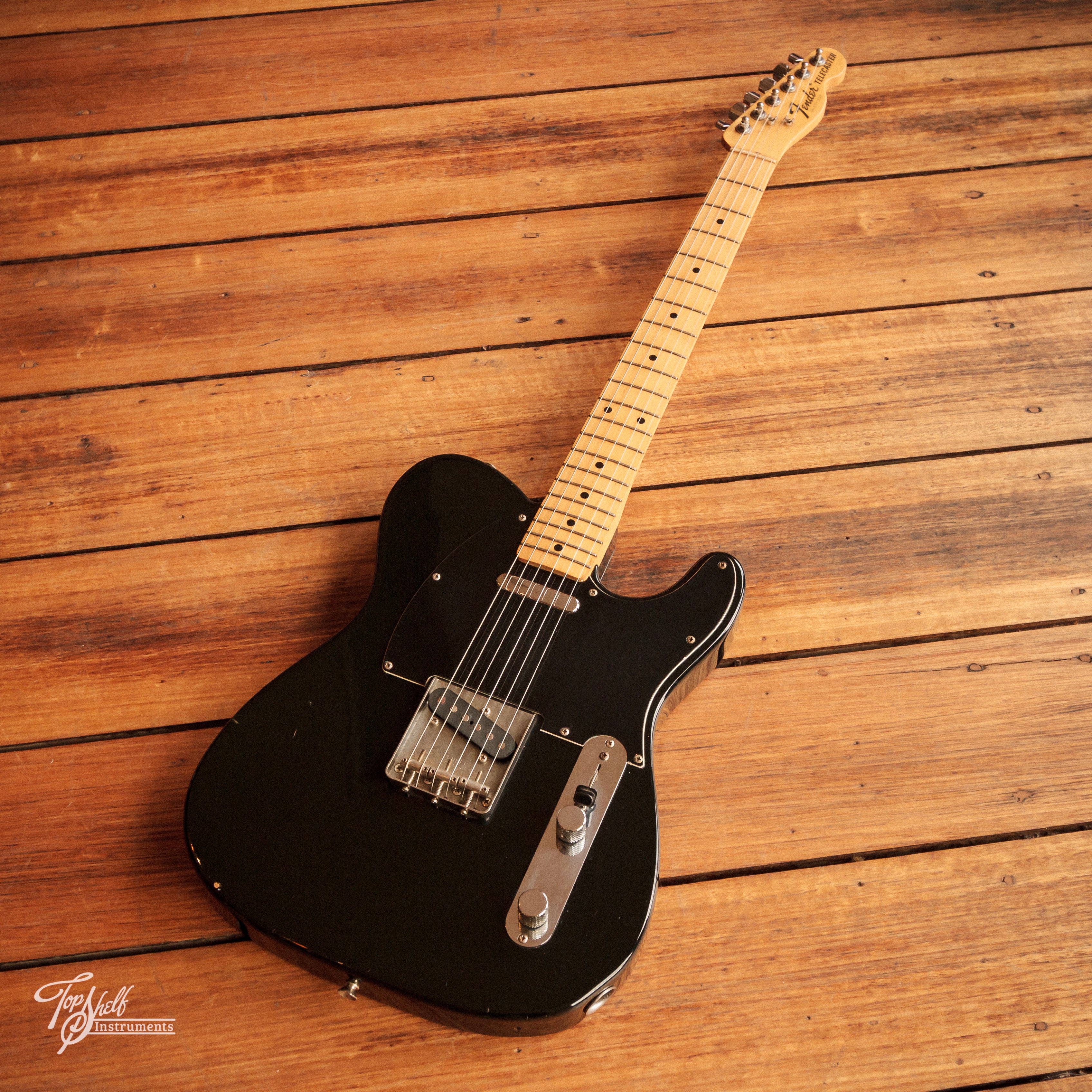 Fender Japan Telecaster TL72-55 Black 1988 – Topshelf Instruments