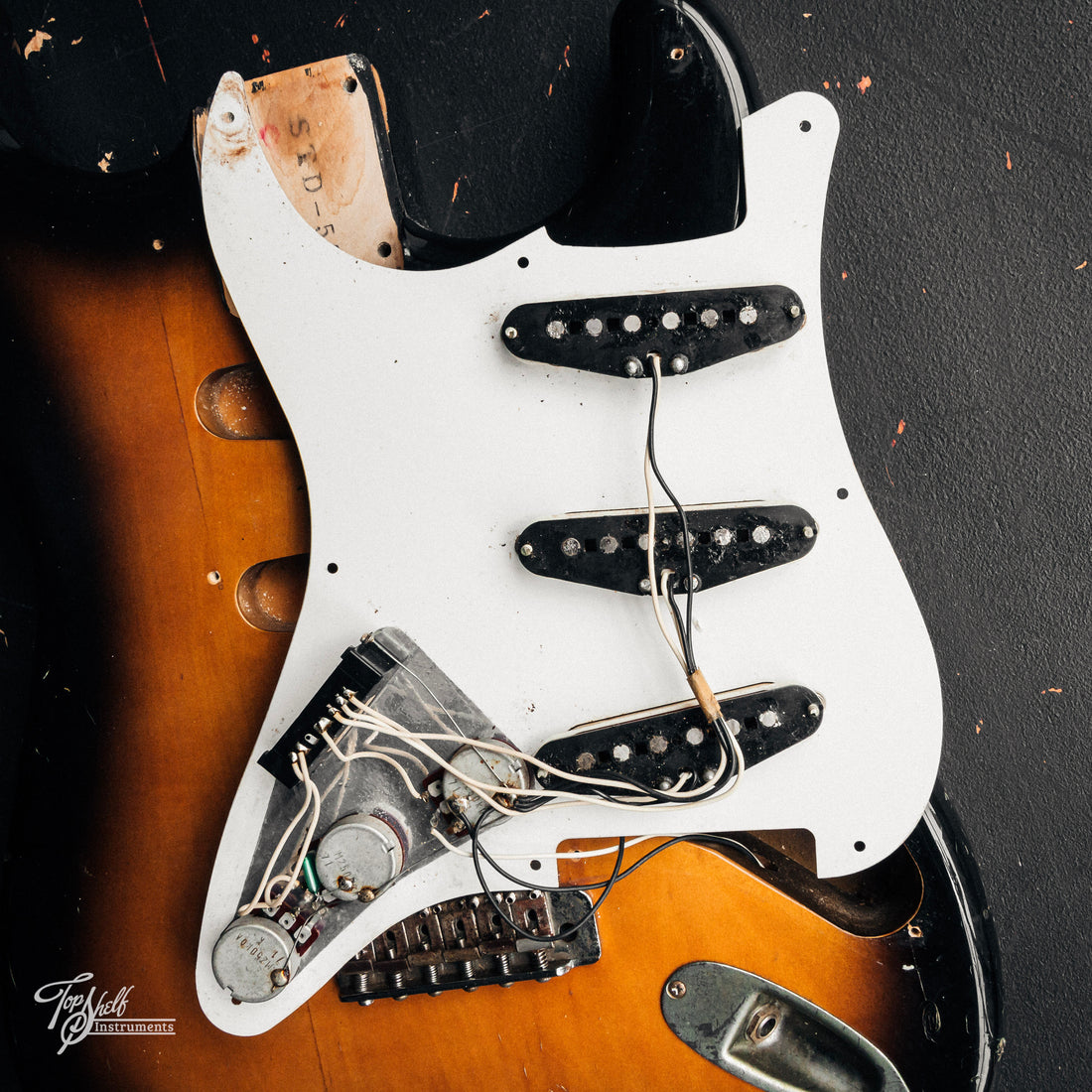 Fender Japan '57 Stratocaster ST57-55 Sunburst 1987