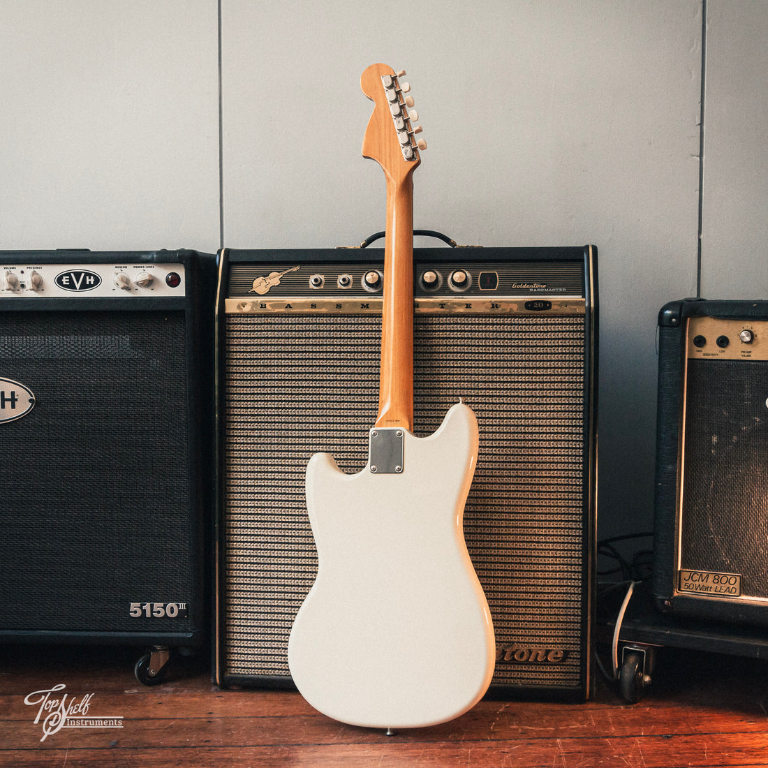 Fender Japan '65 Mustang MG65 Vintage White 2007