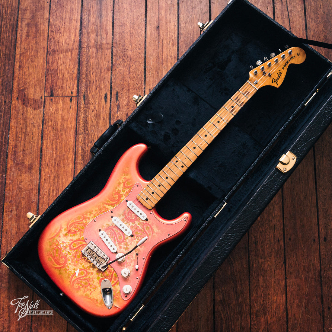 Fender Japan '72 Stratocaster ST72-125PRD Pink Paisley 1987