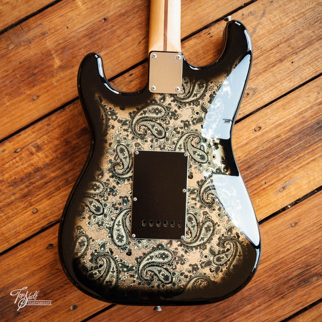 Fender Made in Japan Hybrid 60s Stratocaster HSS Black Paisley 2019