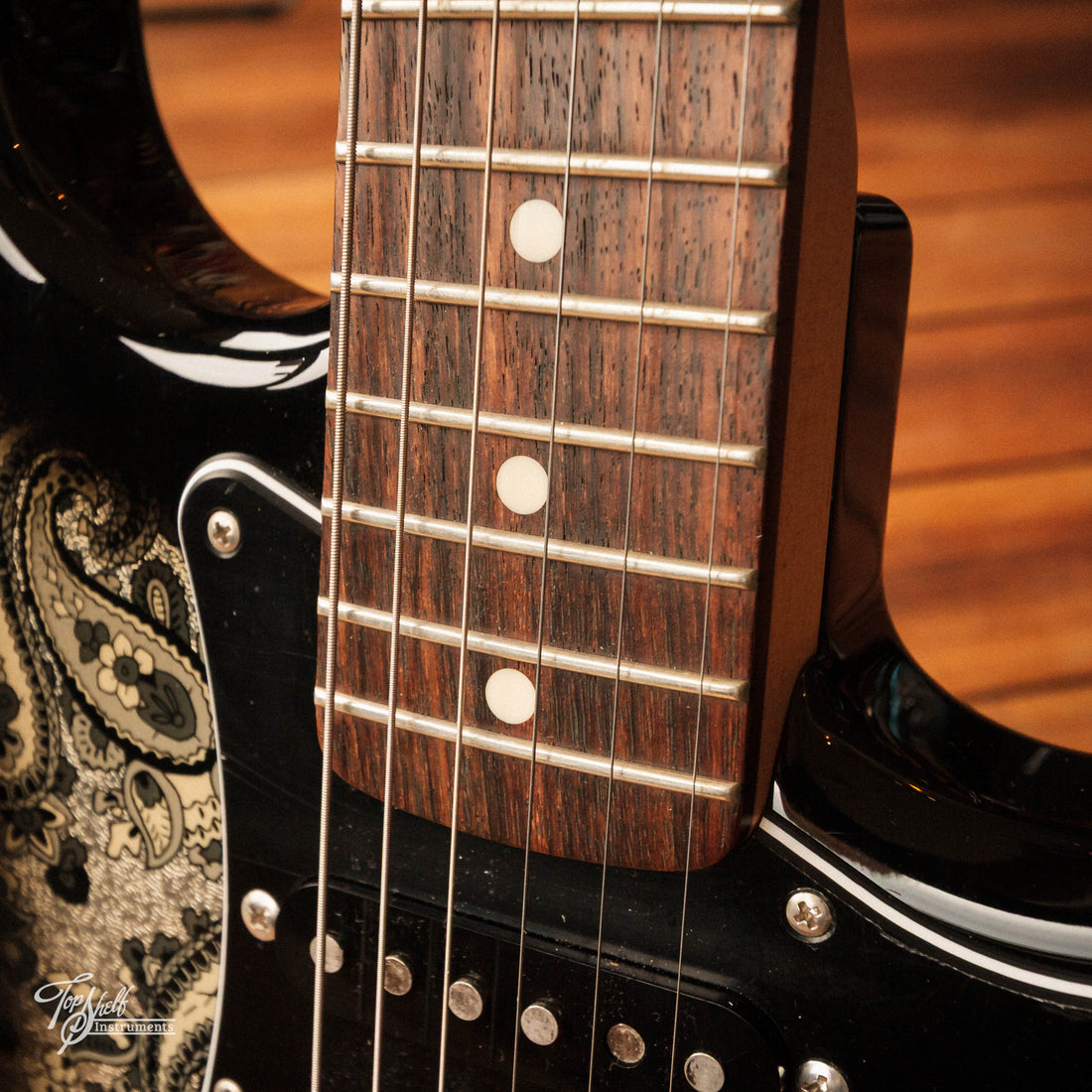 Fender Made in Japan Hybrid 60s Stratocaster HSS Black Paisley 2019