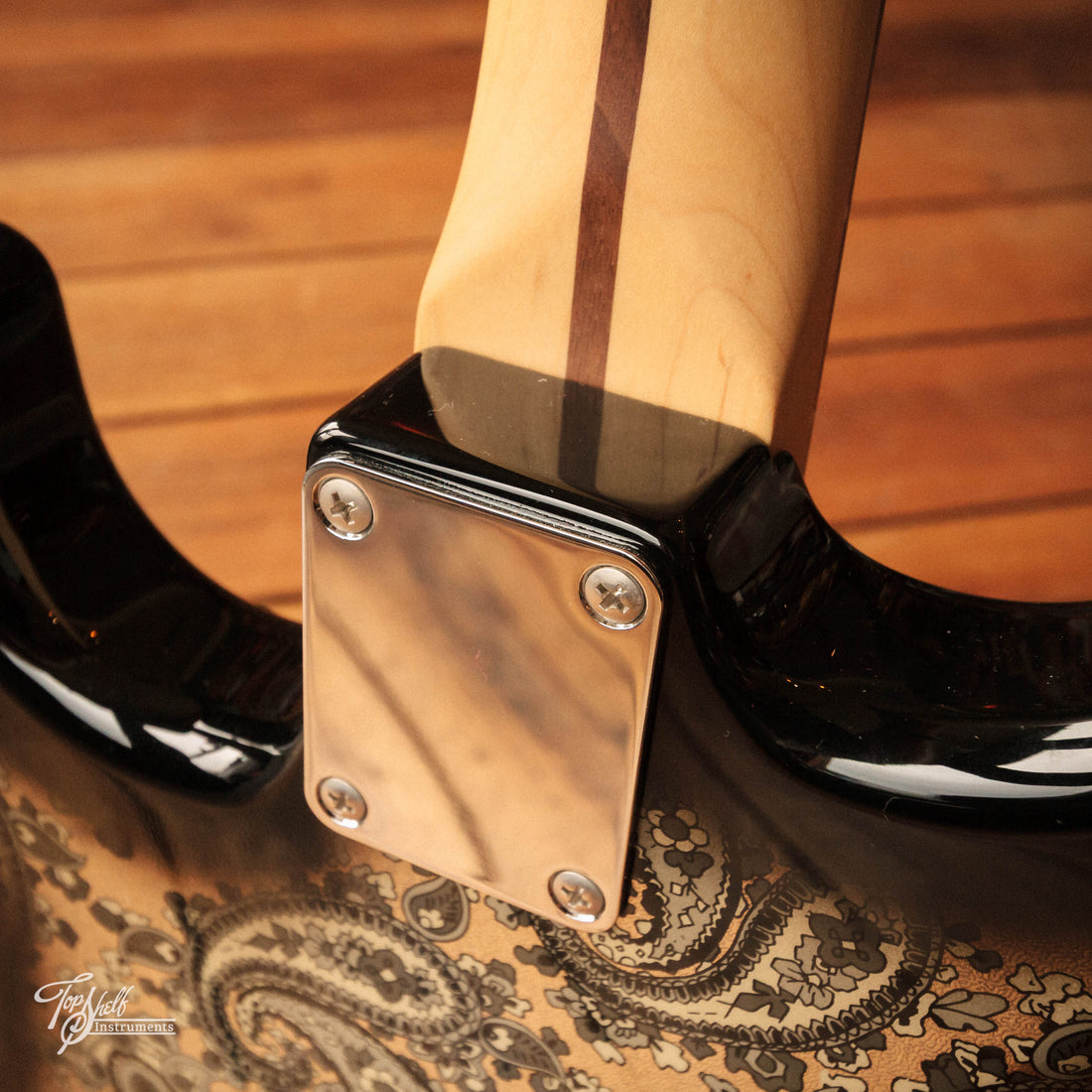 Fender Made in Japan Hybrid 60s Stratocaster HSS Black Paisley 2019