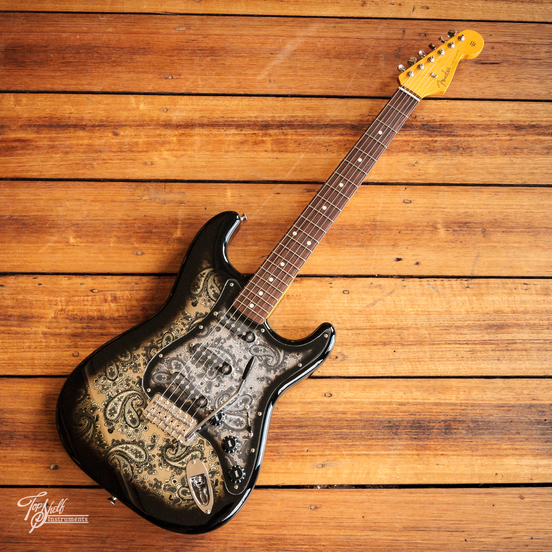 Fender Made in Japan Traditional 60s Stratocaster Black Paisley 2020