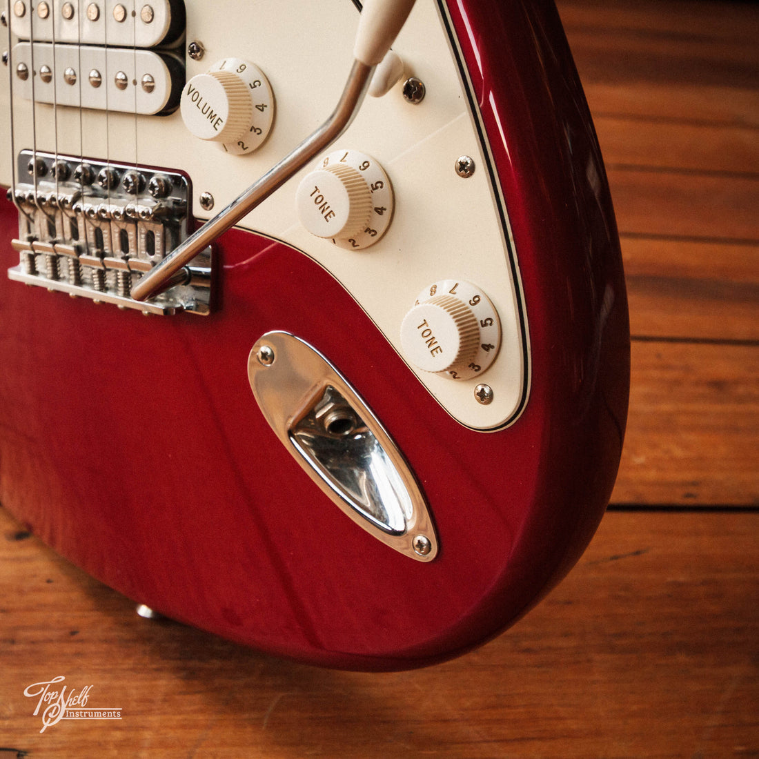 Fender Standard Stratocaster HSS Candy Apple Red 2009